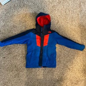 North Face boys ski jacket size 7/8.